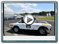 Fiat 124 Abarth at Rally Bohemia 2010  - slide show and short video